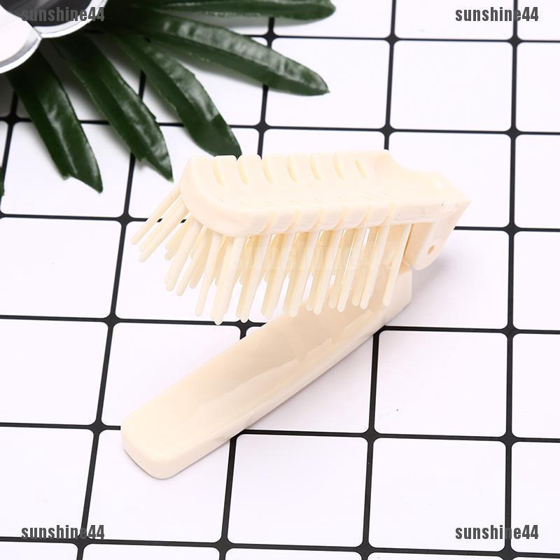 Lược nhựa gấp gọn bỏ túi tiện dụng