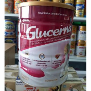 Sữa bột glucerna 850g hương vani cho người tiểu đường