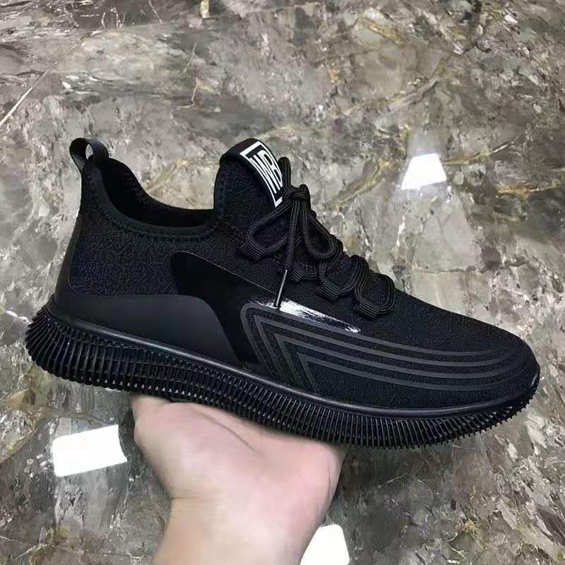 Giày thể thao sneaker nam HUTA GS022 màu đen, vải mềm thoáng khí, đế chống trượt