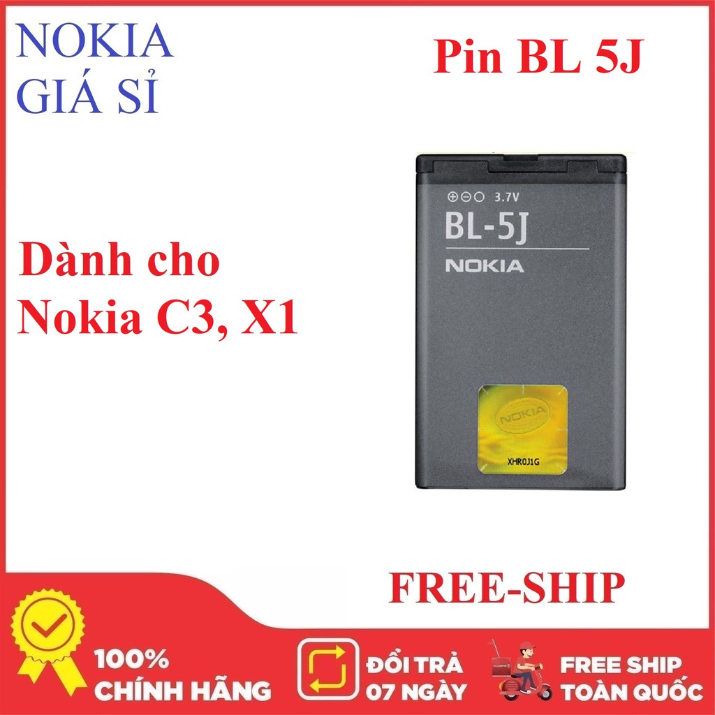 Pin Nokia BL 5J dành cho Nokia C3 và Nokia X1 - Nokia giá sỉ