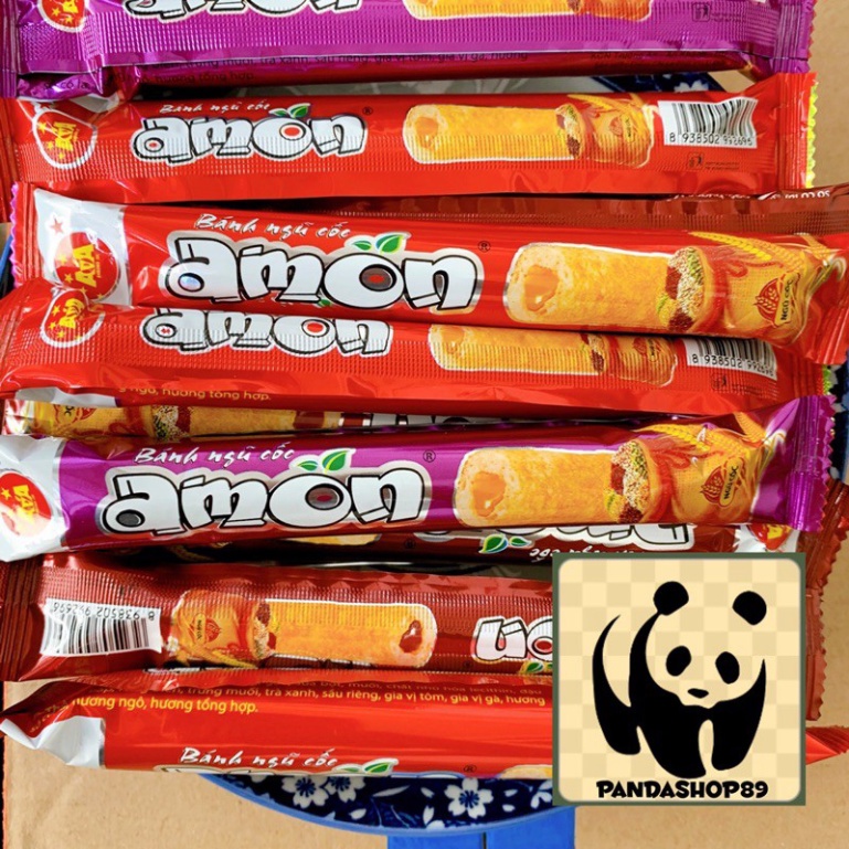 [ Xả Tồn ] Bánh ngũ cốc Amon ( bịch 40 chiếc)