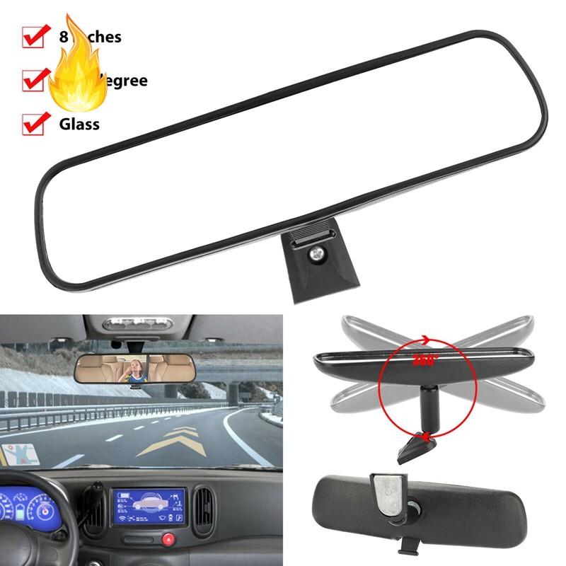Kính chiếu hậu cỡ 20.32 cm xoay 360 độ thích hợp cho xe hơi