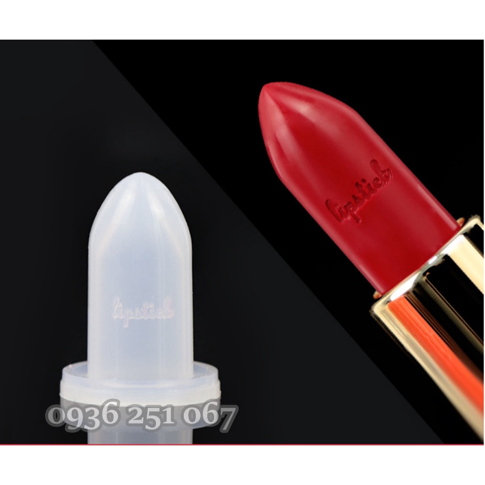 ⚡GÌ CŨNG RẺ ⚡Khuôn son sáp_nửa inox đầu GIỌT NƯỚC  khắc nhiều kiểu dáng_nguyên liệu làm son handmade.