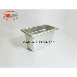 Khay đựng thạch trà sữa inox cao cấp nhập khẩu (loại sâu 10cm)