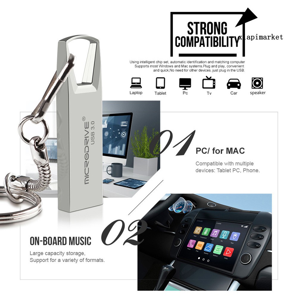 Usb 3.0 Dung Lượng 1 / 2tb Có Móc Khóa