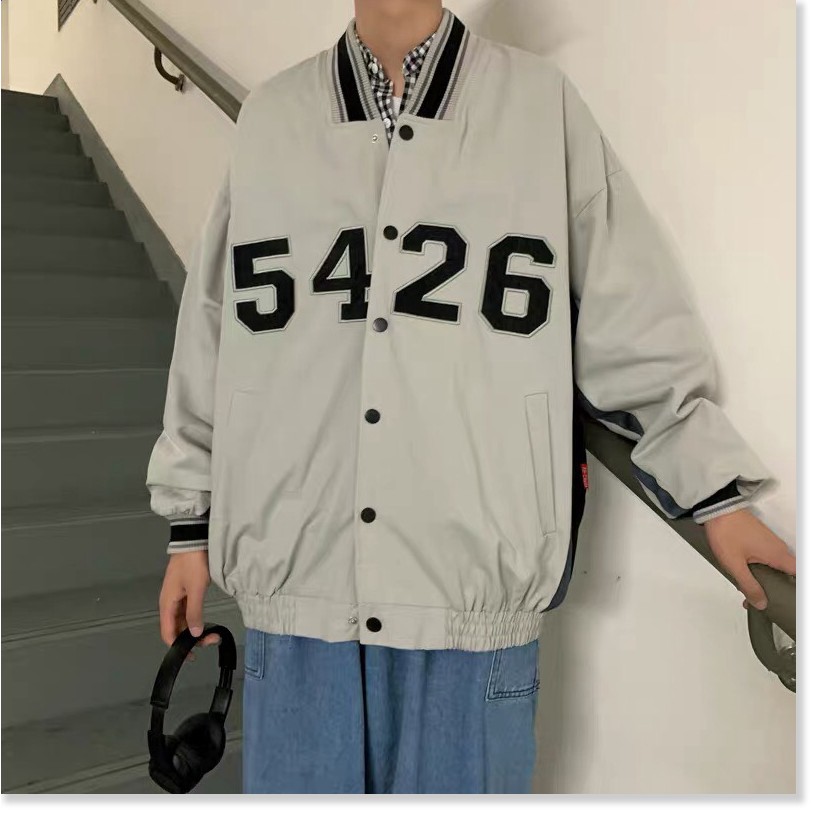 ÁO KHOÁC BOMBER NAM, ÁO KHOÁC GIÓ BÓNG CHÀY PHỐI CHỮ SỐ VIỀN CỔ PHONG CÁCH THỜI TRANG CÁ TÍNH SÀNH ĐIỆU | BigBuy360 - bigbuy360.vn