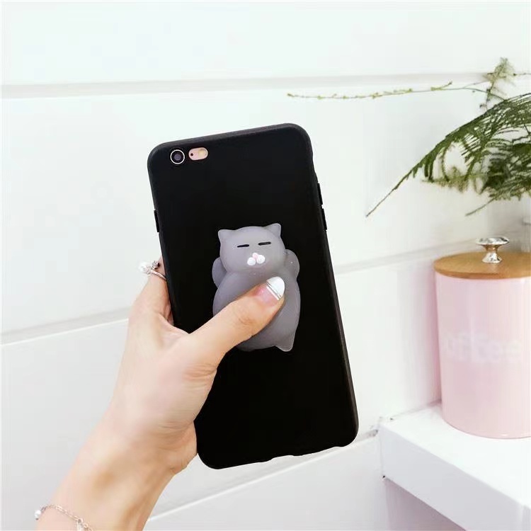 Ốp điện thoại mềm hình mèo hoạt hình cho Xiaomi 11T 12 12T 12s 13 13T 14 Mi A1 A2 A3 6 8 9 10 9T 10T 11 Lite Poco C55 F5 F4 F3 M3 M4 M5 M5s M6 X3 X4 X5 Pro GT Ốp lưng mềm Squishy