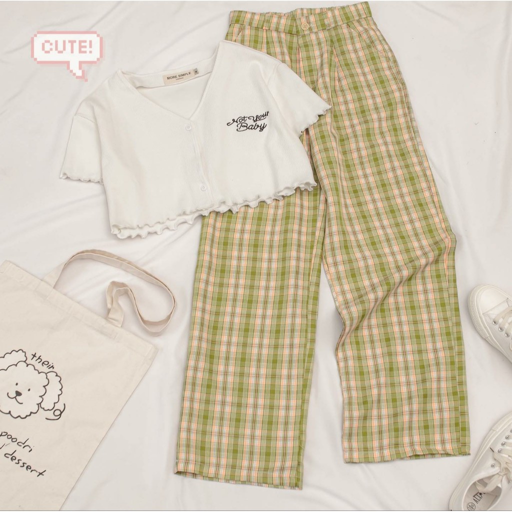 🔰 [ BÁN CHẠY ] ✔ Áo Croptop Nữ Tay Ngắn NOT YOUR BABY Phối Bèo Ulzzang - 𝗖𝗿𝗼𝗽𝘁𝗼𝗽𝘂𝗻𝗶𝘀𝗲𝘅_𝗵𝗼𝗵𝗼 ✅ | BigBuy360 - bigbuy360.vn