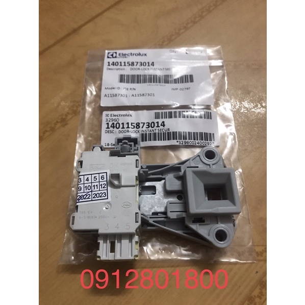 KHÓA CỬA MÁY GIẶT ELECTROLUX 10932 /12942 / 12732 / 12933 / 12935 / 12938 / 12022 / 14113 / 12853