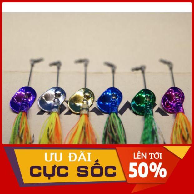 Mồi lure lóc spinner Thái Lan - Mồi giả câu lure cá lóc, chẽm - 12gr Đồ câu Cha Già Vlogs