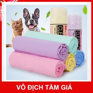 Khăn tắm siêu thấm cho chó mèo