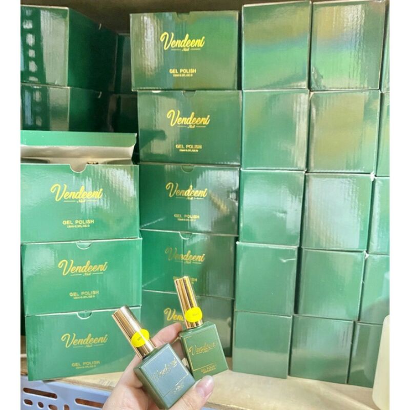 sơn gel trắng đen vendeeni 15ml