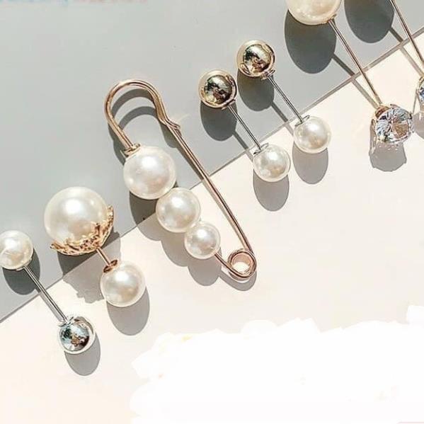 Set 7 khuy cài áo đính đá đính ngọc siêu sang chảnh ( tuyển khách sỉ)
