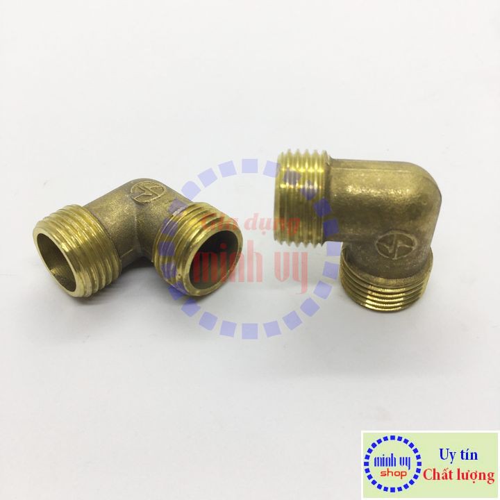 Co nối ống điếu 21mm (1/2&quot;) đồng đúc