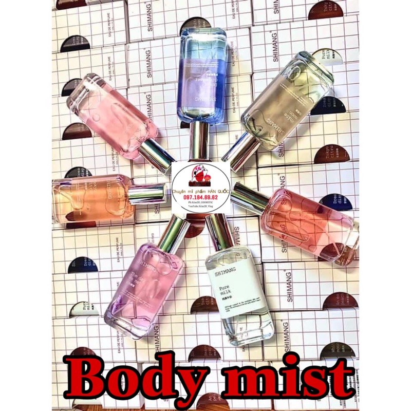 Xịt thơm toàn thân SHAMING -Nội địa Trung