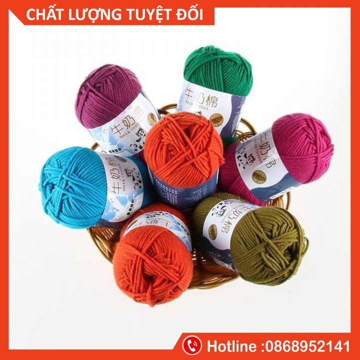 Len Cuộn Milk Bò [Bảng Màu 23-48]