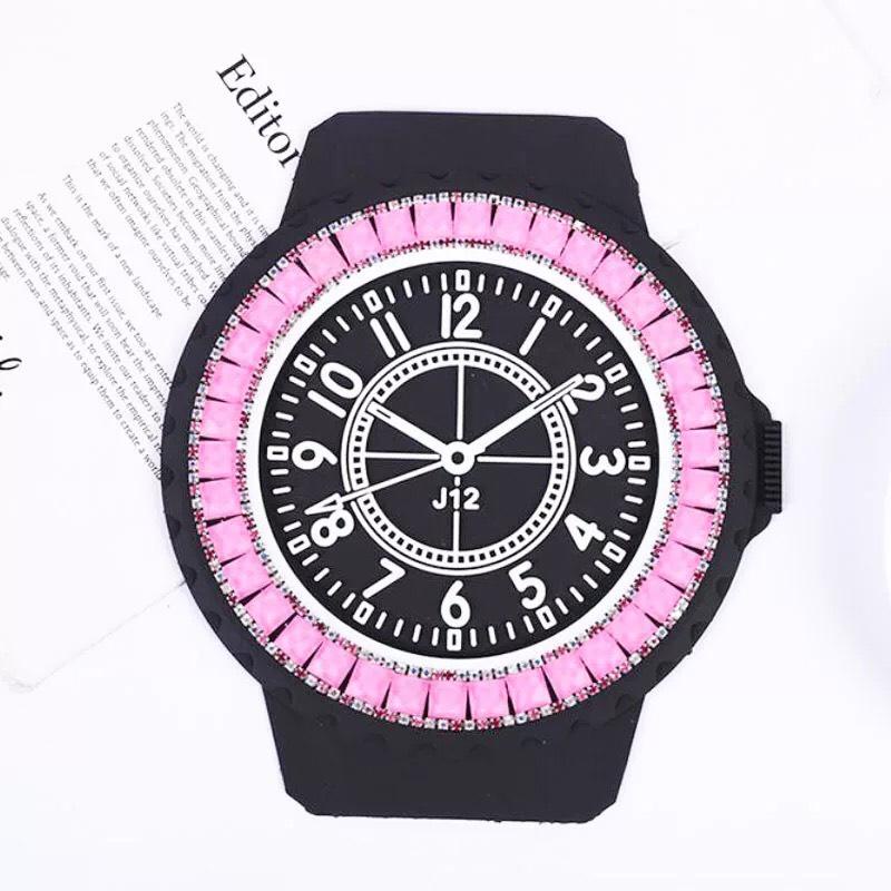 Đế Chống Trượt Silicon Hình Đồng Hồ Giữ Tượng Phật Để Văn Phòng, Trên Taplo Xe Ô Tô