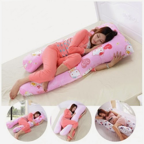 Gối ngủ dành cho bà bầu hình chữ U kích thước 135*82*25cm