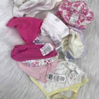 Set nón sơ sinh bé gái