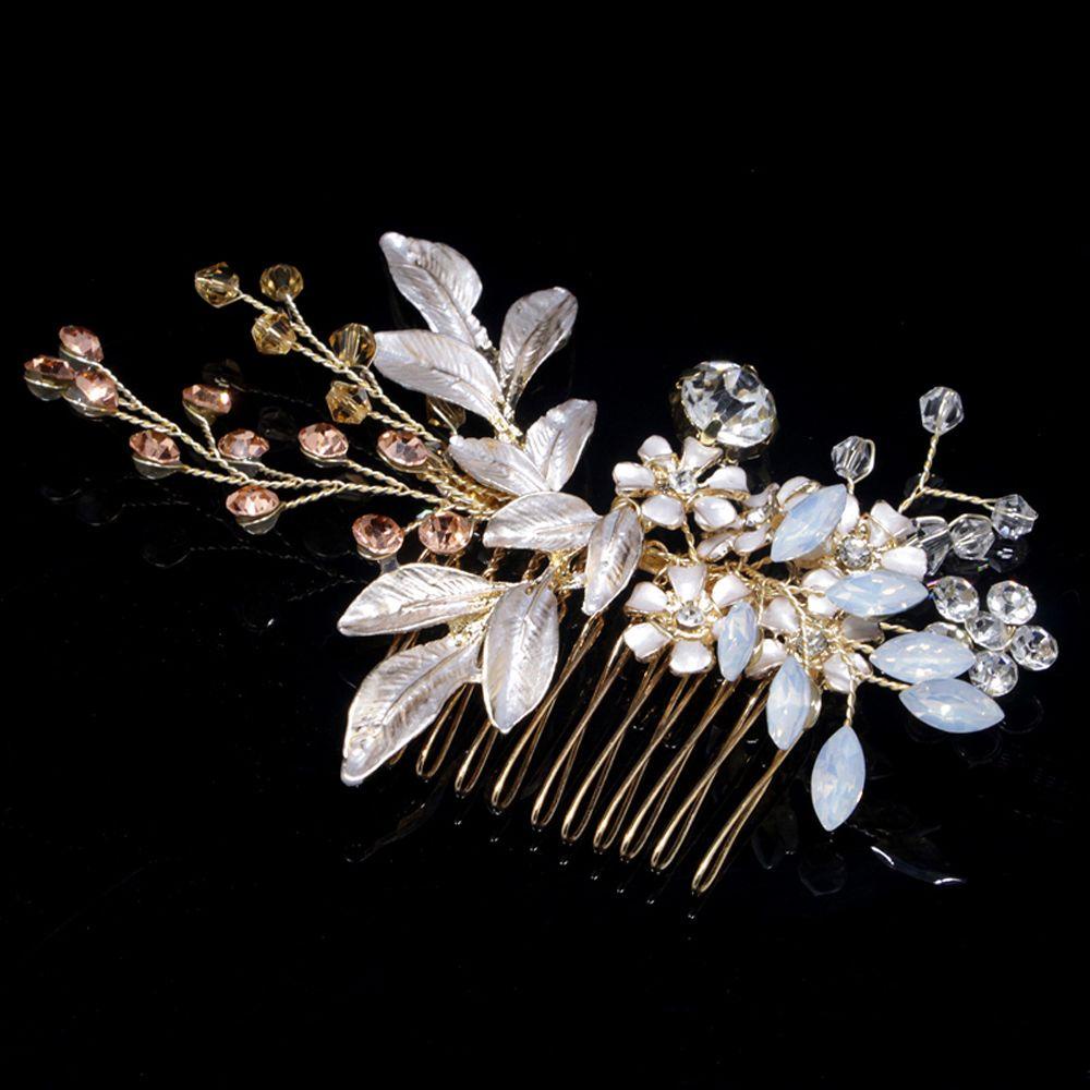 Lược Cài Tóc Hình Hoa Handmade Thời Trang Cho Nữ