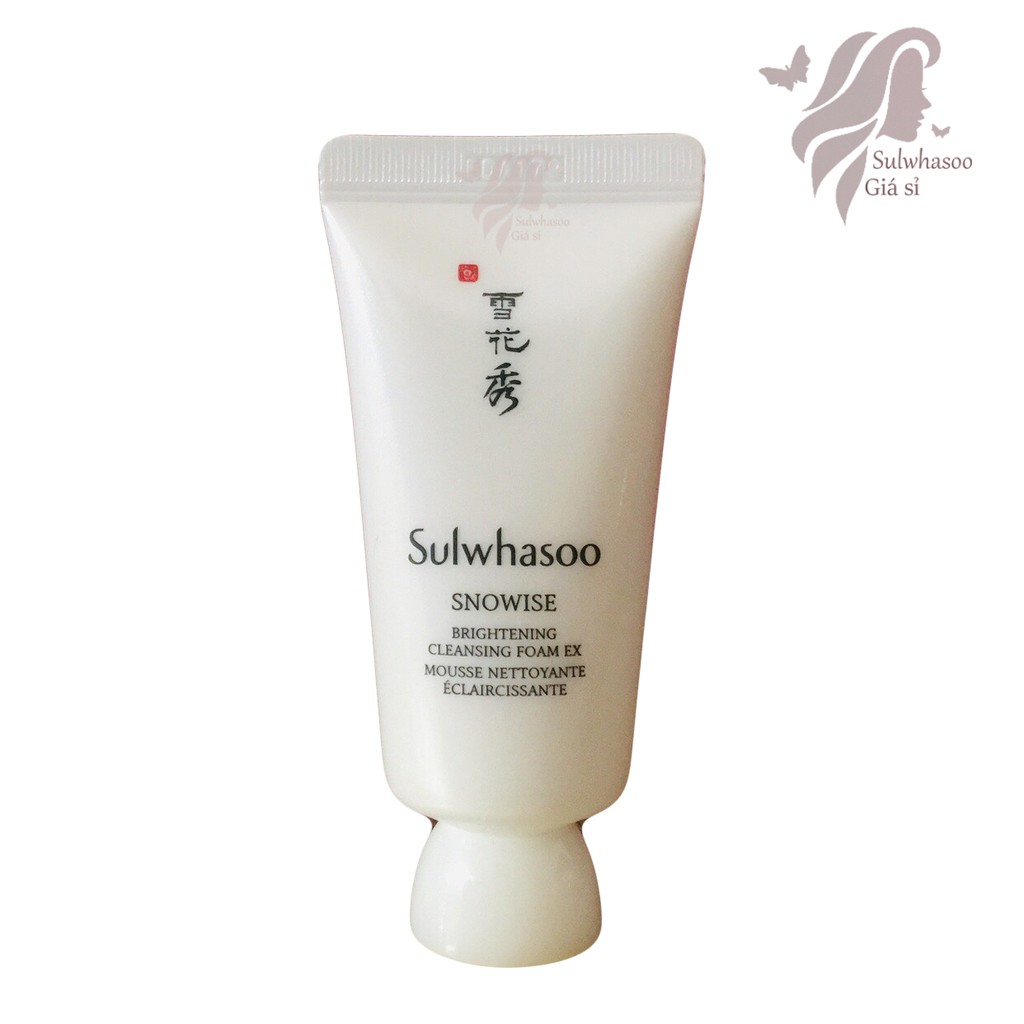 Sữa rửa mặt Trắng da Sulwhasoo Snowise Brightening Cleansing Foarm EX 30ml