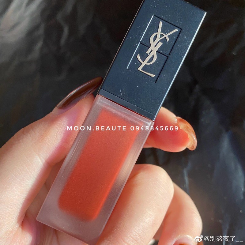 Son kem YSL Rouge Rebel màu 212 đỏ cam