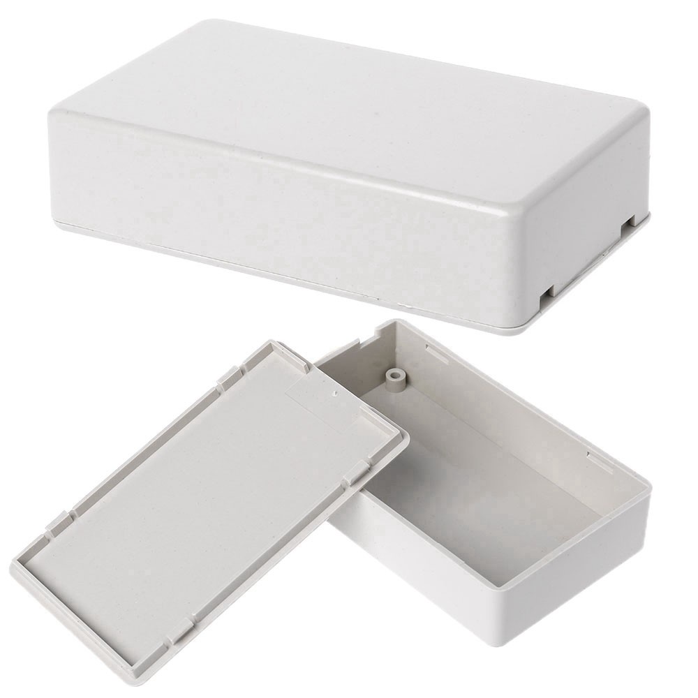 Set 1/2 hộp nhựa ABS đựng thiết bị điện chống thấm nước có 8 cỡ tùy chọn tiện dụng