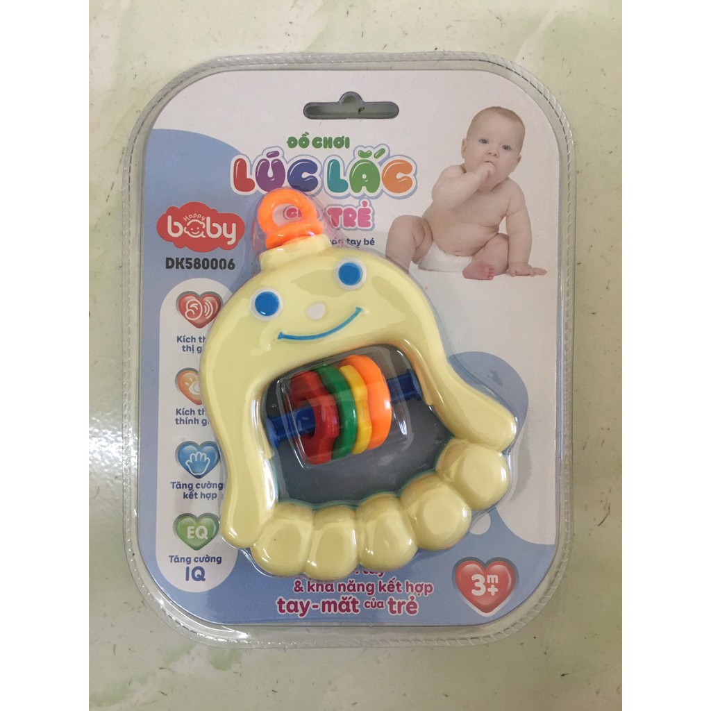 Đồ Chơi Duka: Lúc Lắc Cho Trẻ - Chuông Bàn Tay Bé DK580006