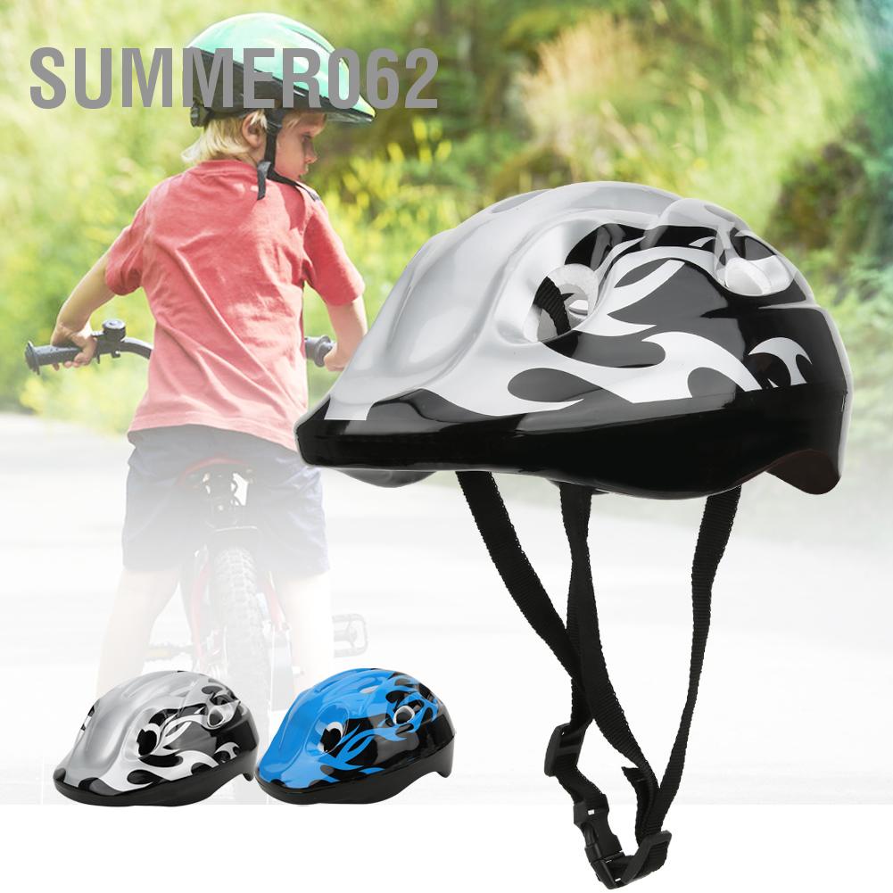 Summer062 Safety Cycling Helmet Foam Breathable with Adjustable Hook and Loop Fastener Bike Supplies