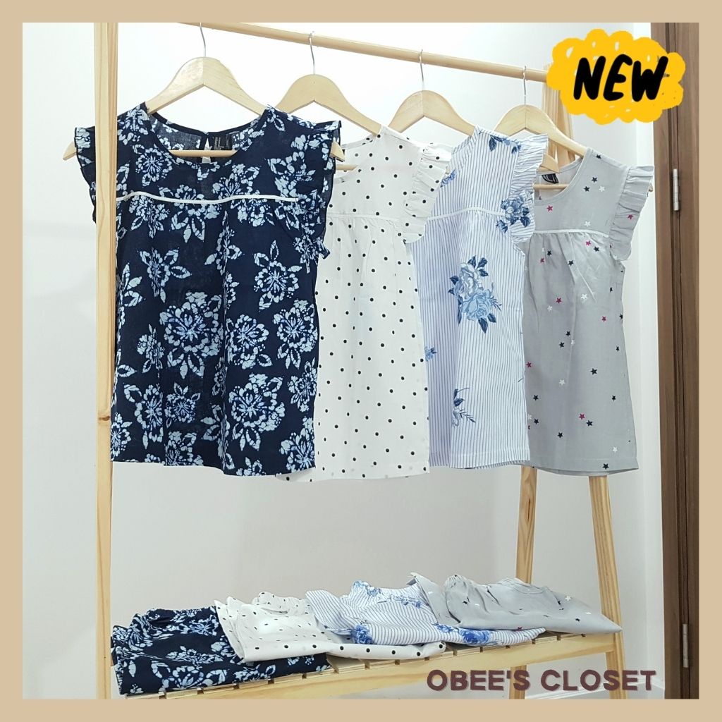 Đồ bộ nữ Obee's Closet Đồ bộ lửng kate cotton Hàn Quốc