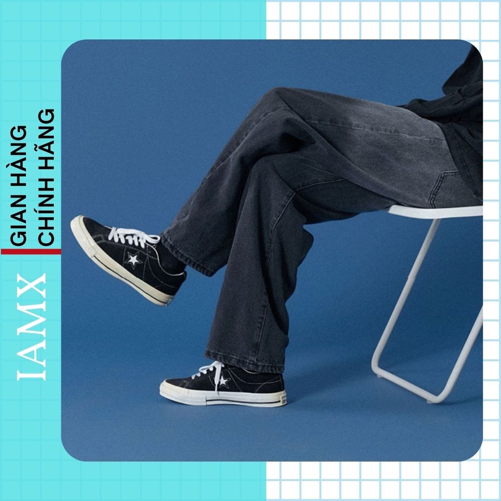 Quần jean xám nam IAMX dáng baggy ống suông rộng mã TT01 vải jeans bò cao cấp