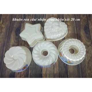 KHUÔN NHẬN CƠM/XÔI, KHUÔN RAU CÂU 7 MẪU ĐẶC SẮC