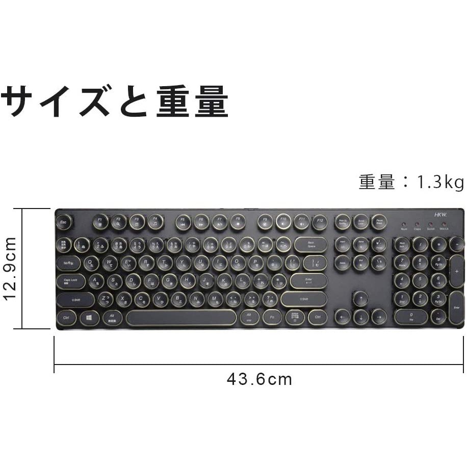 Bàn phím cơ blueSwich  HP  GK400Y Bạc  Led (USB) | BigBuy360 - bigbuy360.vn