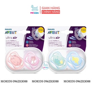 Ty giả chống vẩu chống đầy hơi phillips avent ultra air cho bé 0-6m,6-18m,18+m shop mokids