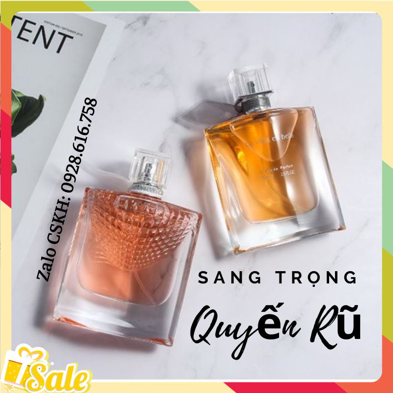 Nước Hoa Nữ Thơm Lâu Iancome La Vie 75ml Lưu Hương 8h Hương Thơm Ngọt Ngào, Quyến Rũ Đi Làm Đi chơi