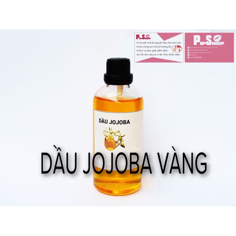 Dầu Jojoba Vàng Pháp (Làm Mỹ Phẩm) 10ml/50ml/100ml