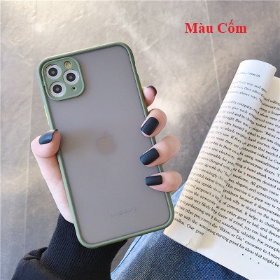 ỐP NHÁM BẢO VỆ CAMERA PHONE 11 / PRO / MAX Xs MAX X XS 8PLUS 7PLUS  CHỐNG SOCK , VA ĐẬP , BÁM VÂN TAY --Hàng Sẵn Có--