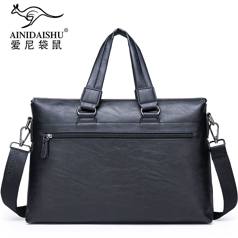 Túi da đeo chéo phong cách doanh nhân cho nam NSGSB33 | BigBuy360 - bigbuy360.vn