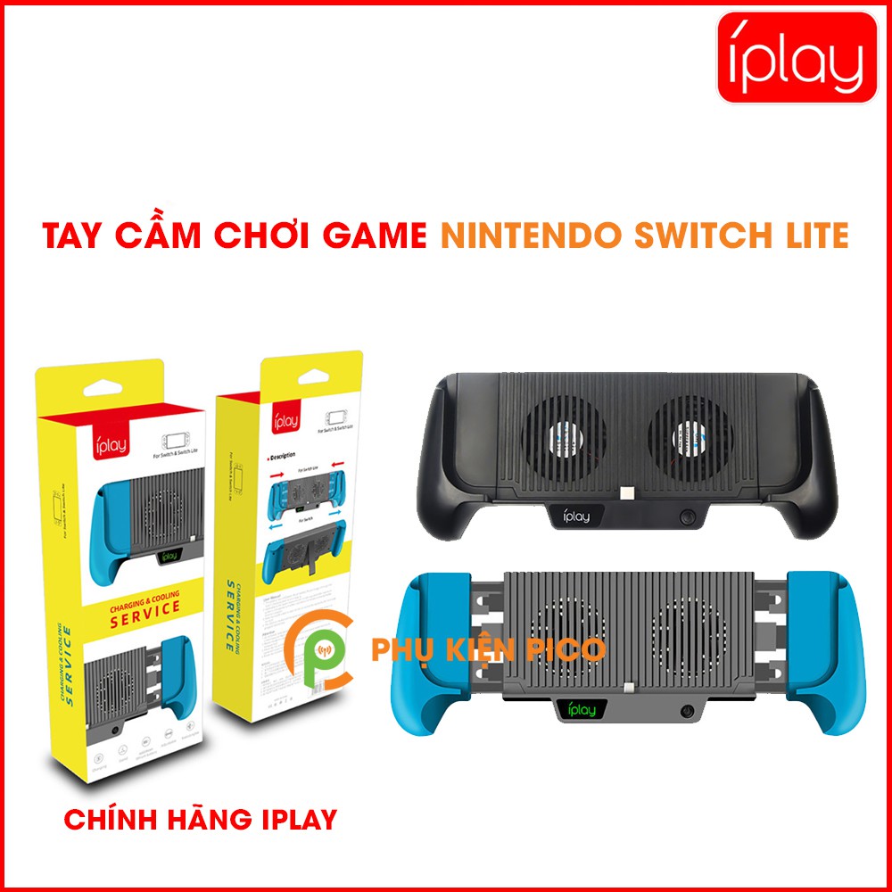 Tay cầm chơi game Nintendo Switch Lite chính hãng Iplay tản nhiệt siêu mát