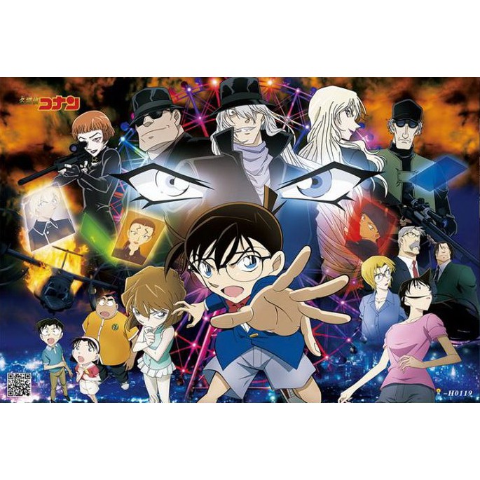 [Giấy Xịn] Set 8 tấm tranh poster A3 CONAN anime siêu chất