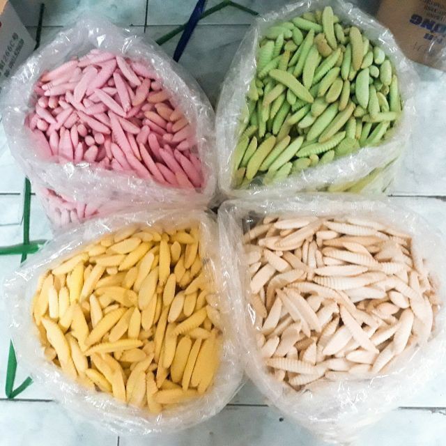 Bánh Con Sâu-Bánh Đuông Dừa- Bánh Của Tuổi Thơ Thơm Ngon Ăn Là Ghiền Mãi Hũ 350g - Đồ Ăn Vặt Nhà Làm | BigBuy360 - bigbuy360.vn