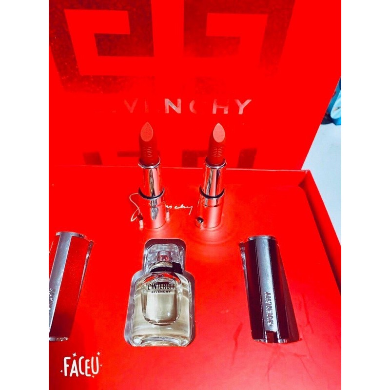 [Chính hãng] Bộ 3 món Son & Nước hoa Givenchy | Thế Giới Skin Care