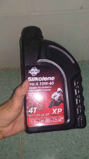 Nhớt Fuchs Silkolene Pro 4 10w40 XP 4T 1L