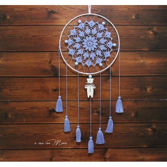 Trang trí nhà, vòng kim loại 20cm HOA GẠO GVT20 làm dreamcatcher  giá rẻ miễn phí vận chuyển