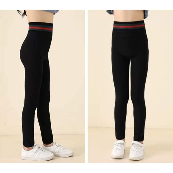 Quần legging gấu lót lông cho bé từ 3-6 tuổi