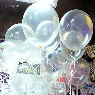 Set 10 bóng bay trong suốt trang trí sinh nhật, đám cưới