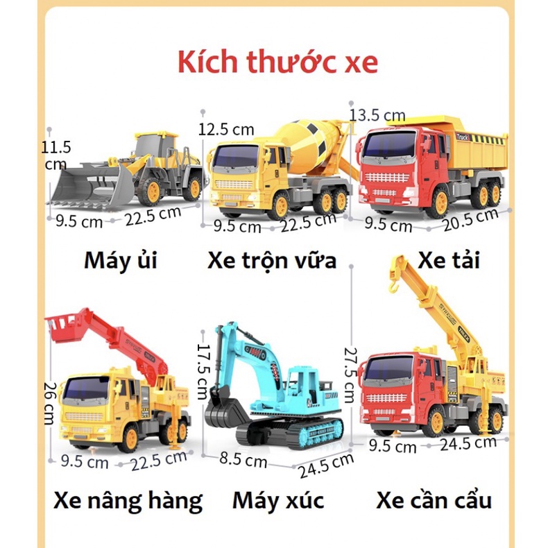 Đồ chơi ô tô mô hình xe xây dựng - L2014