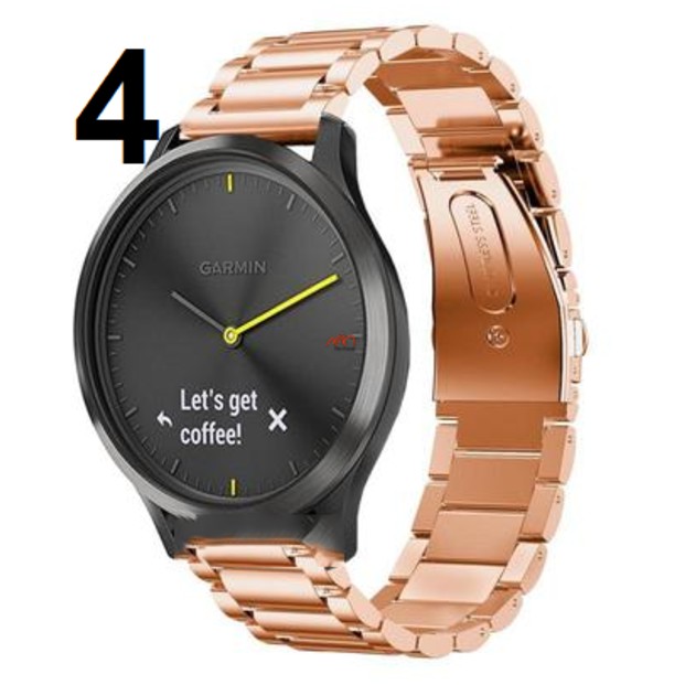 Dây đeo kim loại Garmin Vivomove HR KL03