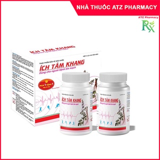 Ích Tâm Khang 180 Viên - Phòng Và Hỗ Trợ Bệnh Suy Tim - TẶNG KÈM 1 HỘP 30 VIÊN
