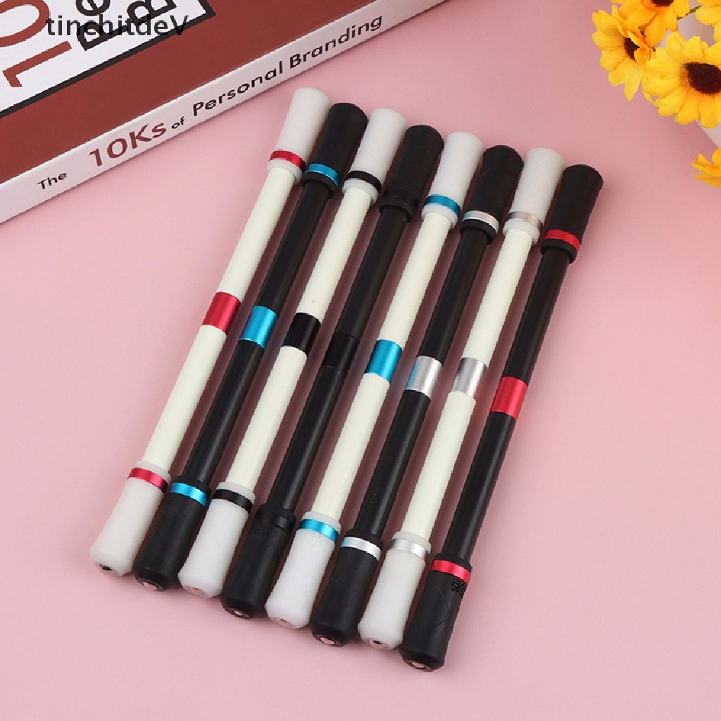 Bút Xoay Có Đèn LED Nhấp Nháy Kèm Ống Đựng Chống Căng Thẳng Cho Người Lớn Và Trẻ Em